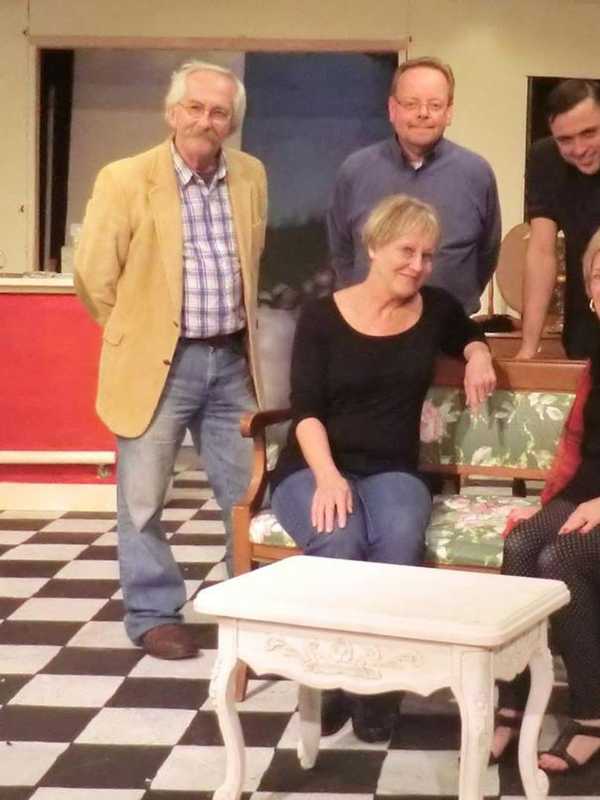 Town Players Of Newtown Put 'Design For Murder' On The Stage