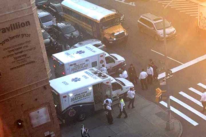 Boro Park Hatzolah garage in Brooklyn.