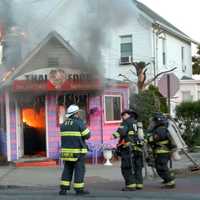 Fire Blows Through Roof Of Bergenfield Restaurant