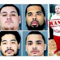 <p>FAR RIGHT: Ricky “Angel” Vargas / Clockwise from top left: Jayson William Rivera, Dante Marquise Moore, Bryant Joshua Sanchez, Erony Sanchez
  
</p>