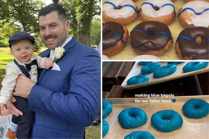 Businesses Across Long Island Ramp Up Raising Funds For Fallen NYPD Officer's Wife, Baby