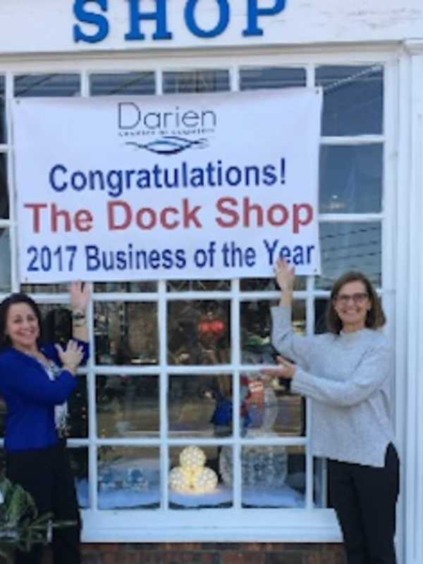 The Dock Shop Recognized As Darien Chamber's Business Of The Year