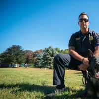 Wilton Police Department Conducts K-9 Training In Town Wednesday