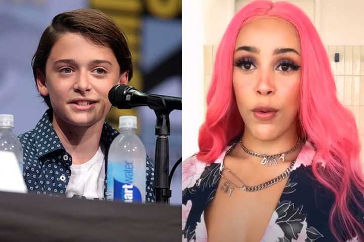 Noah Schnapp and Doja Cat.