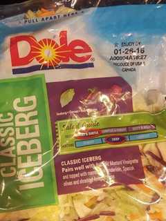 Dole Recalls Bagged Salads Due To Listeria Risk