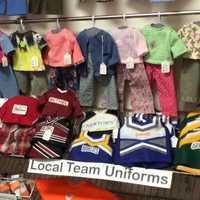 <p>Fan of a local sports team? Outfit your doll to match the colors of every local high school at the Doll Clothes Factory in Brookfield.</p>