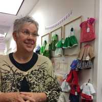 <p>Monica Weber runs the Doll Clothes Factory in Brookfield.</p>