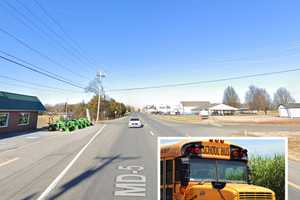 School Bus With Students Onboard Involved In Mechanicsville Crash (DEVELOPING)