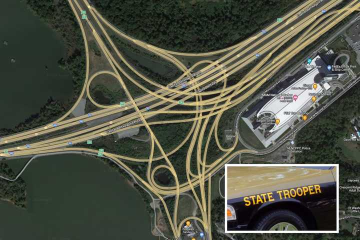 Driver Shot In Chest During I-295 Road-Rage Incident, Shooter Wanted: Maryland State Police