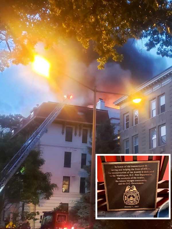 Massive Blaze Breaks Out In Same DC Building As Famed 2007 Four-Alarm Fire