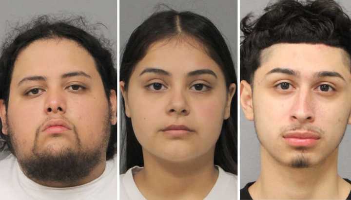 Andy T.  Salazar, Alia Salway, and Estiven Membreno -ages 23, 23, and 18, respectively - were arrested after investigators found a multitude of suspected drugs during a fatal overdose-related drug bust, police said.