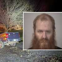 DUI Driver Found Calmly Smoking Next To Vehicle Crashed In Ditch: Stafford Sheriff
