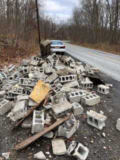 Man Accused Of Dumping Construction Debris On Northern Westchester Roadway