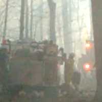 Big Brush Fire At Bergen-Rockland Border Threatens Home
