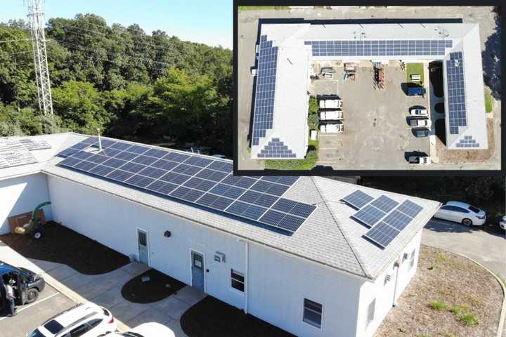 The town of East Hampton became Long Island&#x27;s first municipality to complete a solar-plus-storage project, which will generate 90-megawatt hours of energy annually, Governor Hochul announced on Thursday, April 20.