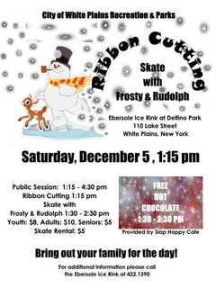 White Plains' Ebersole Ice Rink Celebrates Renovation
