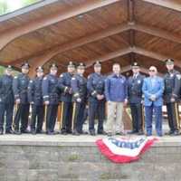 <p>Several Lyndhurst Police Department promotions were made Monday during a ceremony at Town Hall Park.</p>