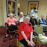 <p>Residents at Esplanade at Palisades enjoyed Halloween.</p>