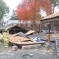 <p>Aftermath in Elmwood Park.</p>