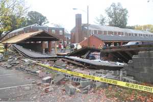 GARAGE COLLAPSE (PHOTOS): Two Injured, One Seriously In Elmwood Park