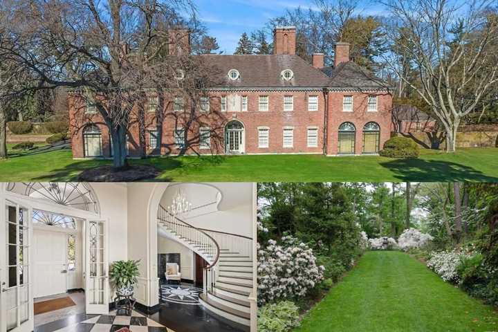 Massive Estate With Award-Winning Garden For Sale In Old Westbury