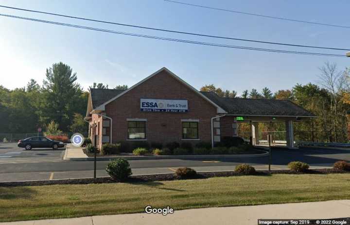 The New York man who robbed this ESSA Bank in Monroe County last year will spend 5 years in federal prison.