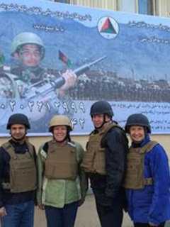 U.S. Rep. Esty Visits With Area Marines In Afghanistan, Kuwait