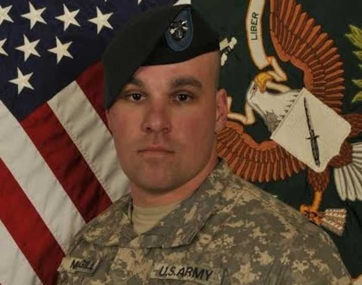 Army Staff Sergeant Timothy McGill of Ramsey was killed in action in Afghanistan 2013.