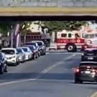 Viral Video Shows Paterson Fire Trucks Colliding