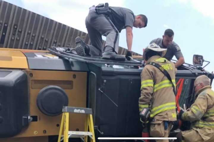 Man Rushed To Westchester Medical Center After Rollover Crash In Area, Police Report