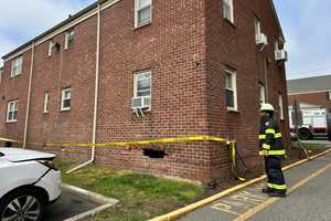 SUV Rams Hasbrouck Heights Apartment Building, Driver Ticketed