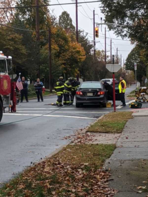 Driver Extricated, Hospitalized In New Milford Crash