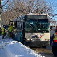 <p>NJ Transit bus</p>