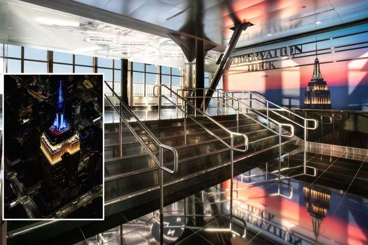 ROOM AT THE TOP: Empire State Building Observatory Reopens With Clear Views