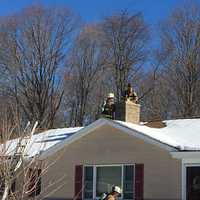 Chimney Fire Doused In Shelton