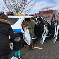 Brookfield Police Deliver Toys To Children's Hospital