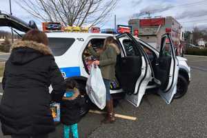 Brookfield Police Deliver Toys To Children's Hospital