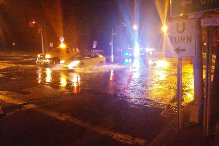 Major Water Main Break Wreaks Havoc In Fair Lawn