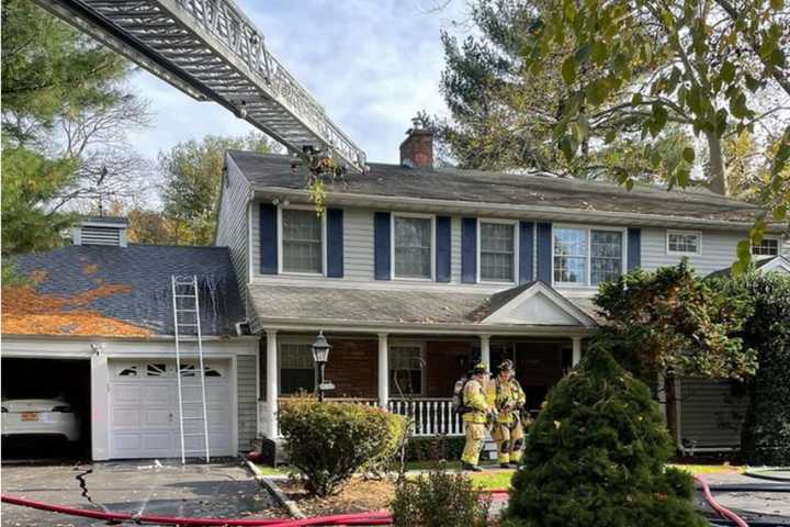 Harrington Park Firefighters Make Quick Work Of House Blaze