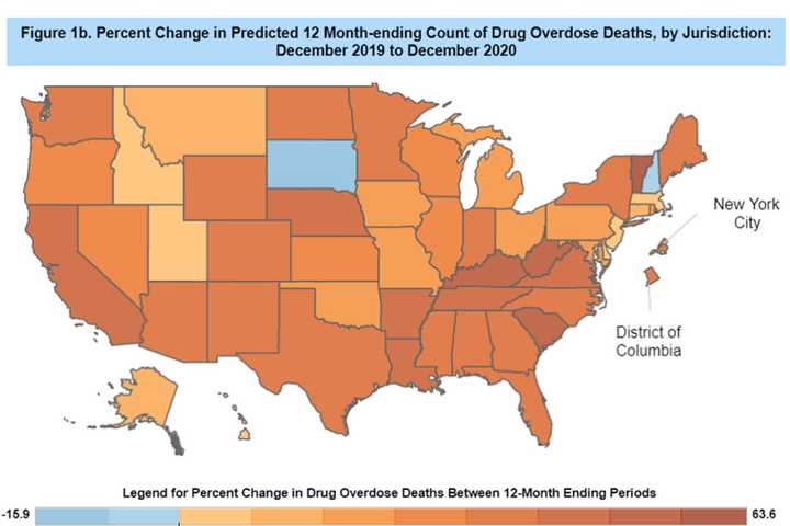 Opioids Drive Highest Number Of OD Deaths Ever In US, While NJ Holds Steady, CDC Reports