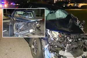 Horrific Head-On Crash In Ridgewood Leaves Twisted Wreckage