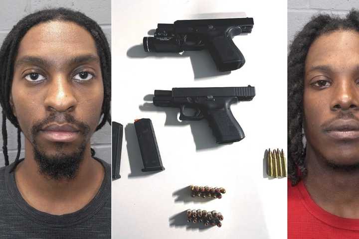 Police: Out-Of-State Travelers Busted In Fairview Stop With Loaded Guns, Mags, Hollow Points