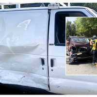 Multi-Vehicle Ridgewood Crash Sends Driver To Hospital
