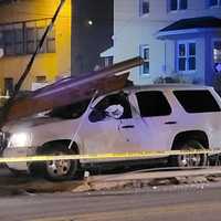 Municipal Employee Headed To Tree Lighting Hospitalized After Serious Pal Park Crash