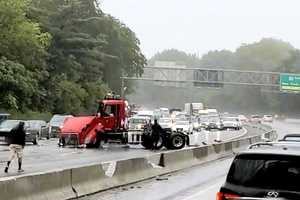 Back-To-Back Tractor-Trailer Crashes Jam Route 80