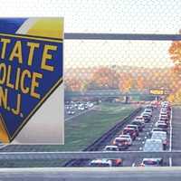 <p>The pickup ran off the right side of the roadway on the southbound parkway near milepost 167.7 in Washington Township around 6 a.m. Monday, Oct. 31, State Police said.</p>