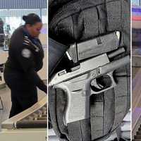 Back-To-Back Guns Seized At Newark Airport From Rockland, Brooklyn Travelers: TSA