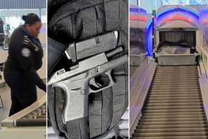 Back-To-Back Guns Seized At Newark Airport From Rockland, Brooklyn Travelers: TSA