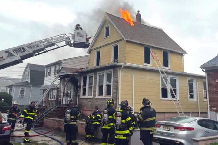 Fire Races Through North Arlington Home Under Renovation