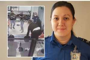 HERO: Rookie TSA Officer Revives Choking Baby At Newark Airport